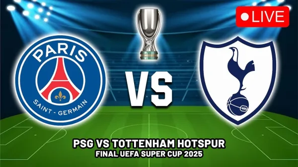 Tottenham vs PSG Live Score 2025
